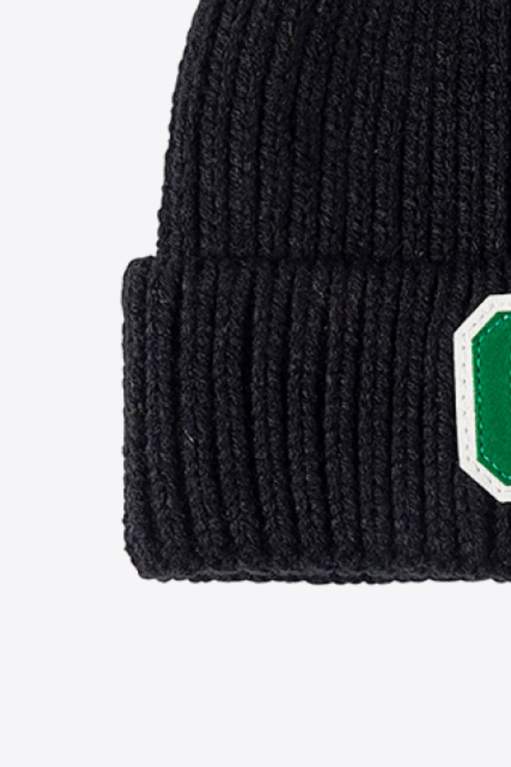 AHTC - Letter C Patch Cuffed Beanie