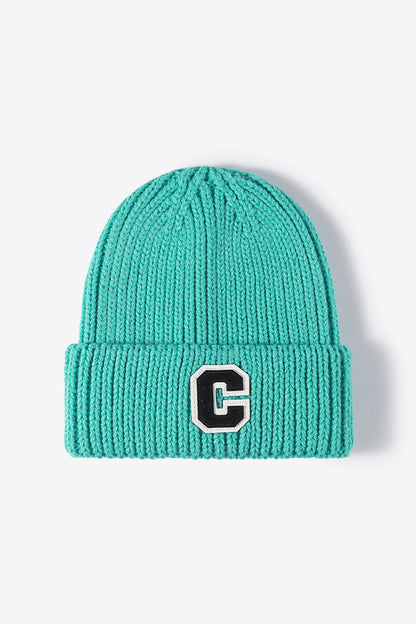 AHTC - Letter C Patch Cuffed Beanie