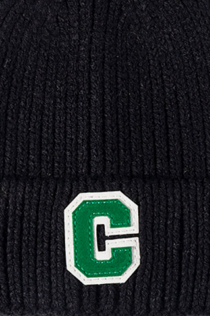 AHTC - Letter C Patch Cuffed Beanie