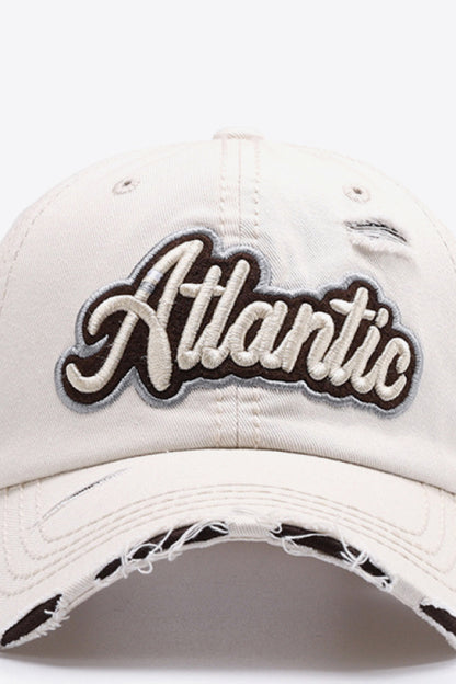 AHTC - ATLANTIC Graphic Distressed Baseball Cap