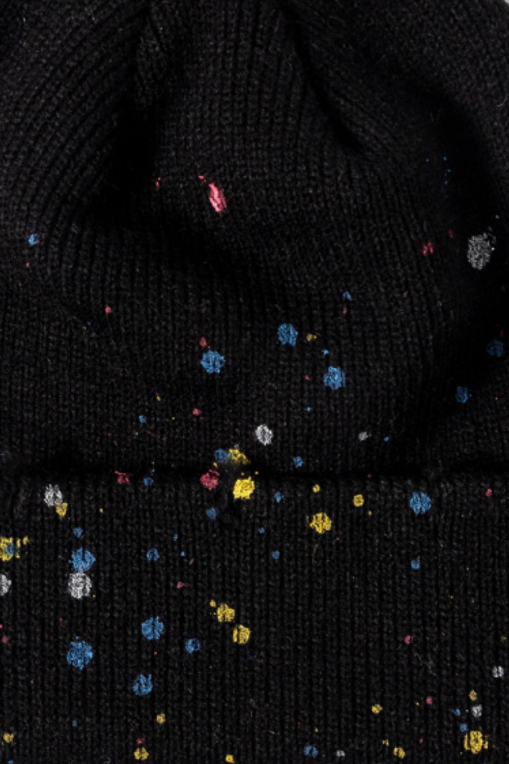 AHTC - Confetti Rib-Knit Cuff Beanie