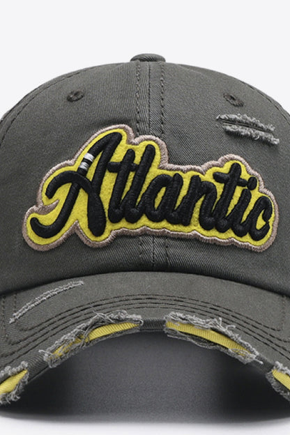 AHTC - ATLANTIC Graphic Distressed Baseball Cap