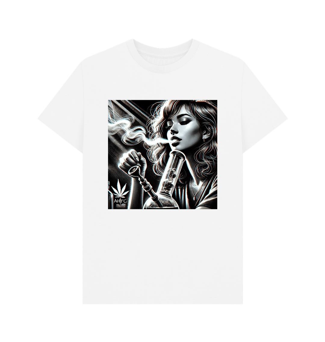 White Printed T-shirt