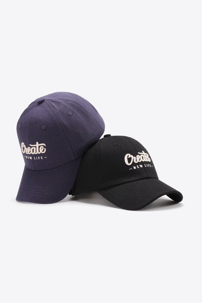 AHTC - CREATE NEW LIFE Adjustable Baseball Cap