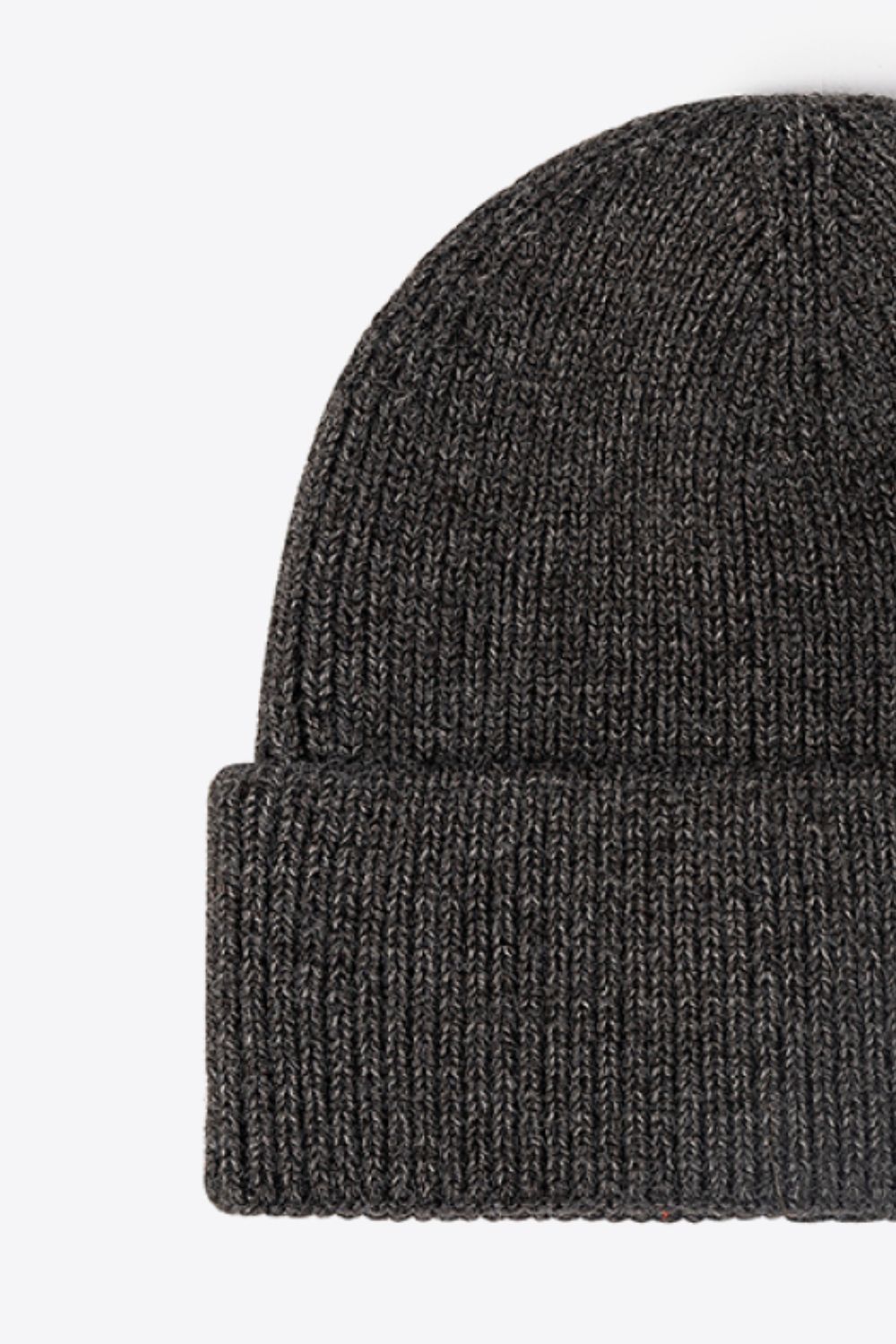 AHTC - Letter N Patch Cuffed Knit Beanie