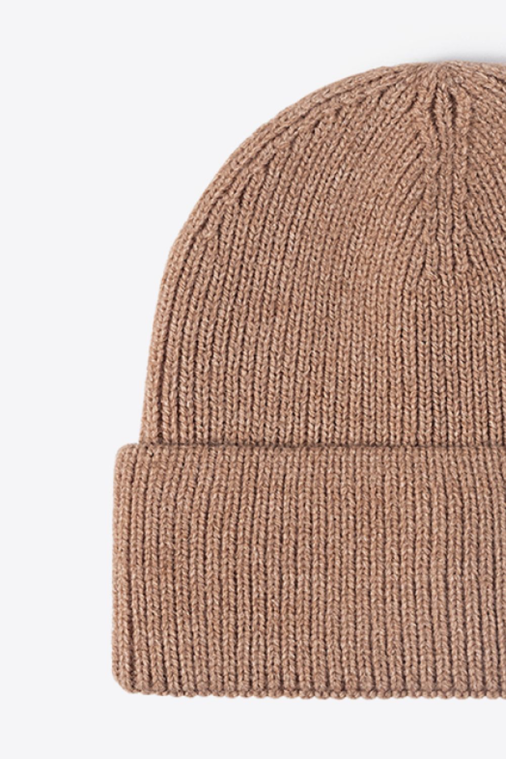 AHTC - Letter N Patch Cuffed Knit Beanie