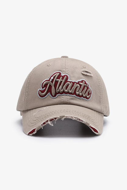 AHTC - ATLANTIC Graphic Distressed Baseball Cap