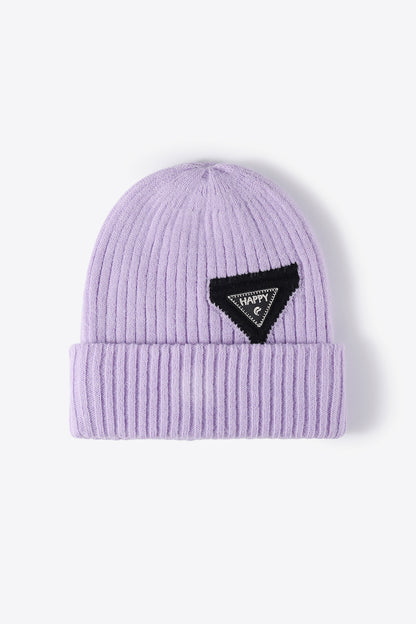 AHTC - HAPPY Contrast Beanie