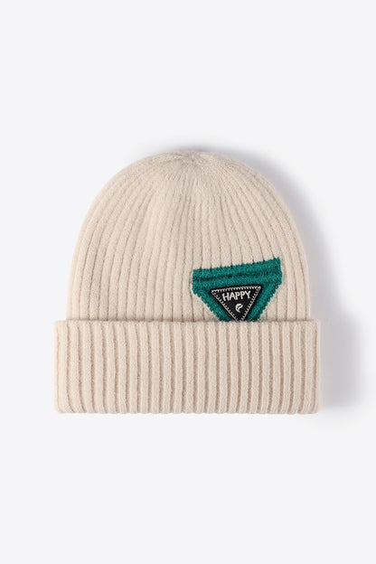 AHTC - HAPPY Contrast Beanie