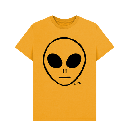 Mustard Printed T-shirt