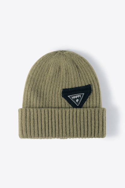 AHTC - HAPPY Contrast Beanie