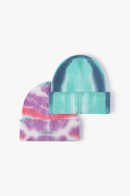 AHTC - Tie-Dye Cuffed Knit Beanie