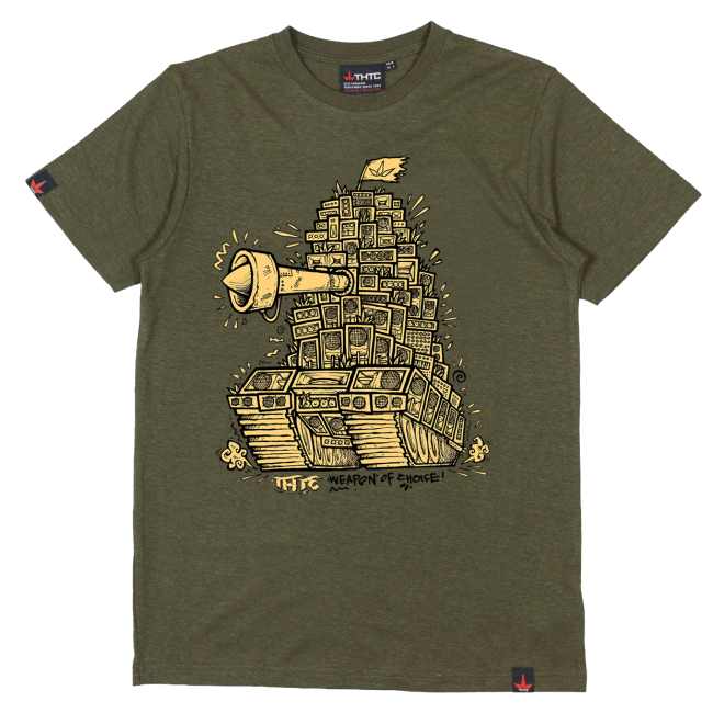 THTC - Tribes Weapon of Choice Hemp T-Shirt