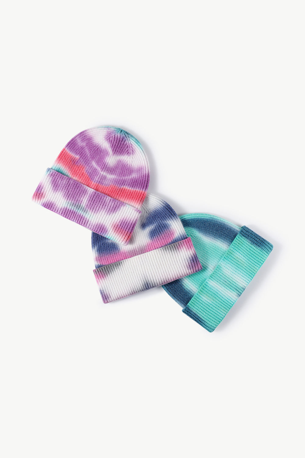 AHTC - Tie-Dye Cuffed Knit Beanie