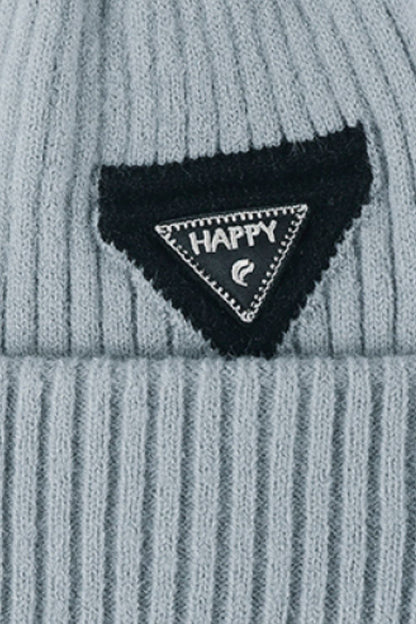 AHTC - HAPPY Contrast Beanie