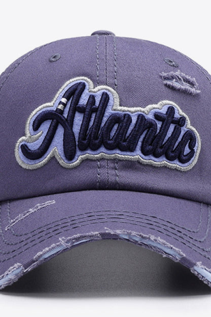 AHTC - ATLANTIC Graphic Distressed Baseball Cap