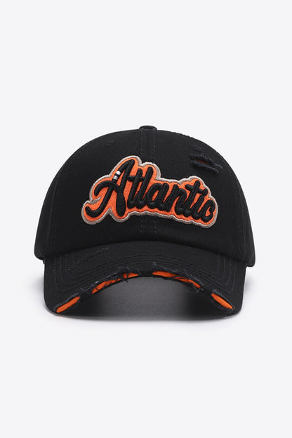 AHTC - ATLANTIC Graphic Distressed Baseball Cap