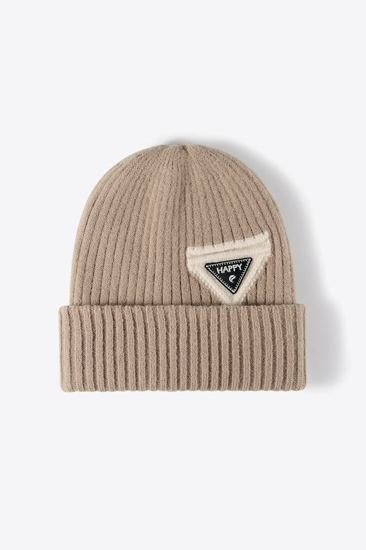 AHTC - HAPPY Contrast Beanie