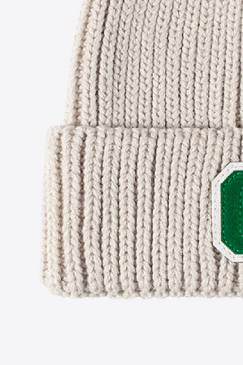 AHTC - Letter C Patch Cuffed Beanie