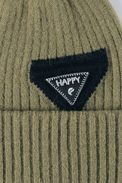 AHTC - HAPPY Contrast Beanie