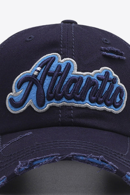 AHTC - ATLANTIC Graphic Distressed Baseball Cap