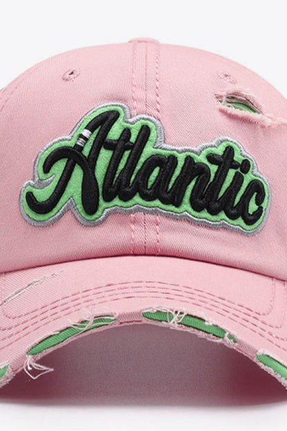 AHTC - ATLANTIC Graphic Distressed Baseball Cap