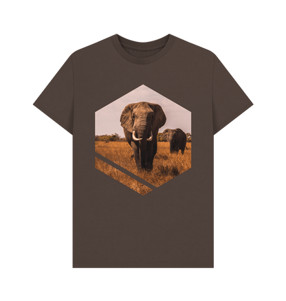 Chocolate Printed T-shirt