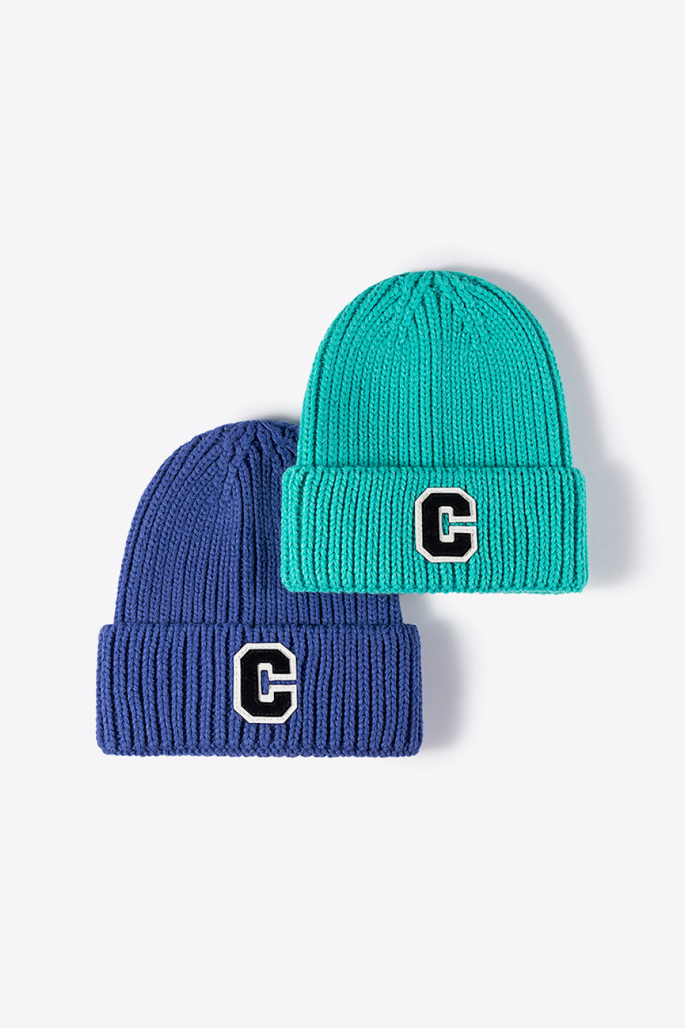 AHTC - Letter C Patch Cuffed Beanie