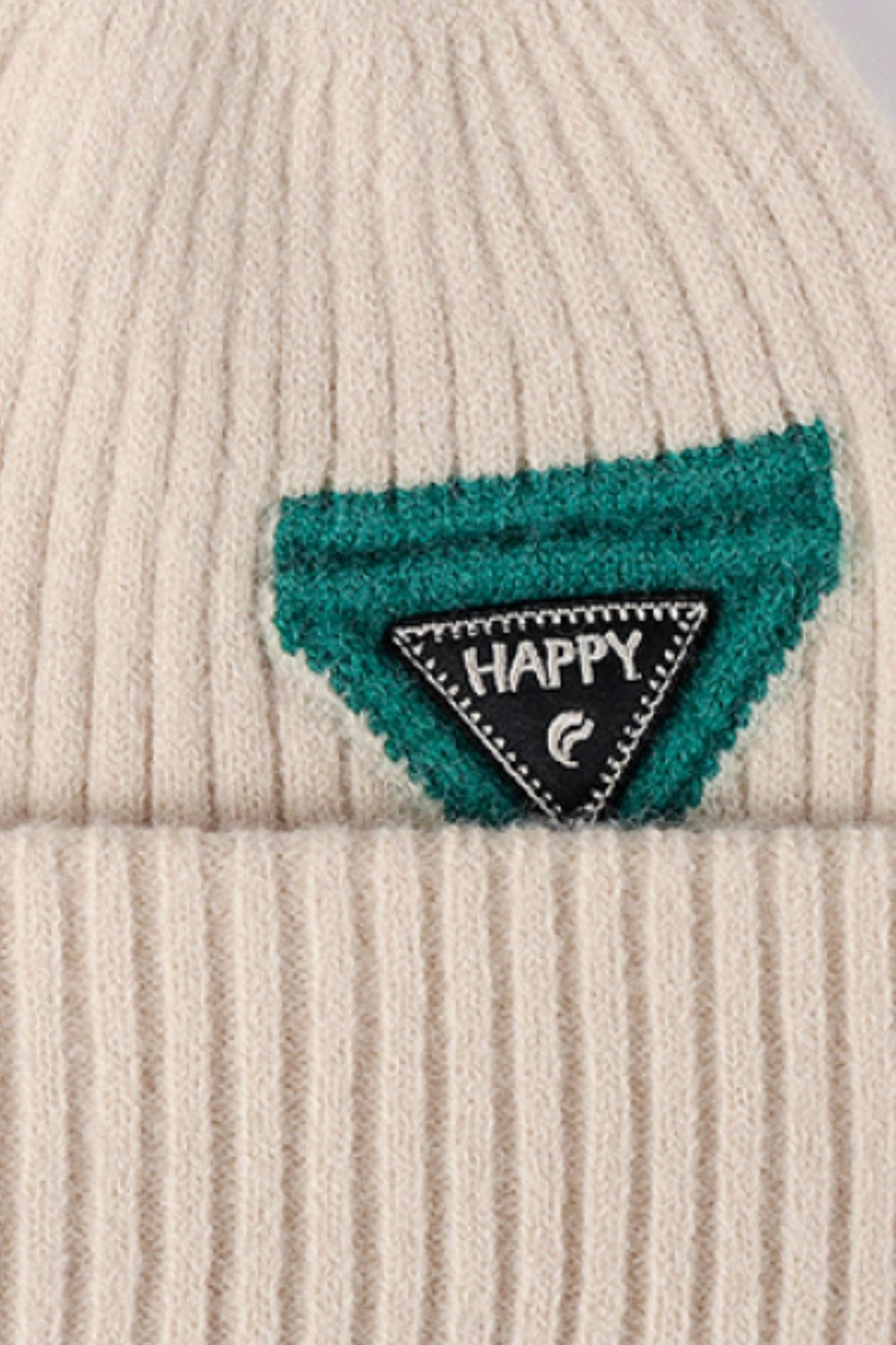 AHTC - HAPPY Contrast Beanie