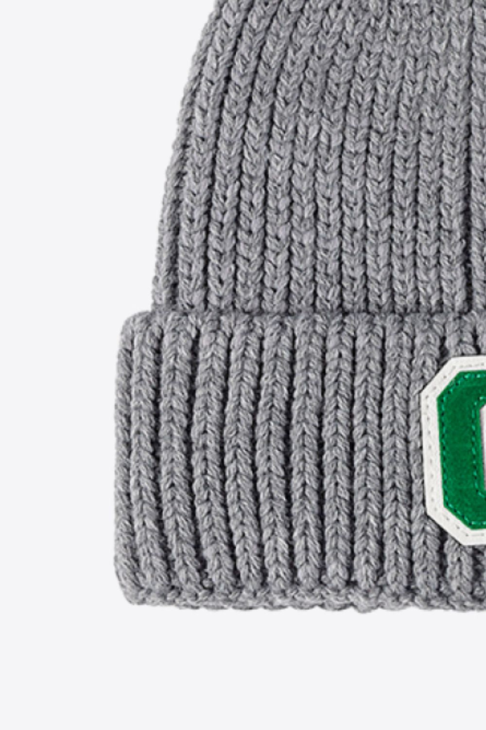 AHTC - Letter C Patch Cuffed Beanie