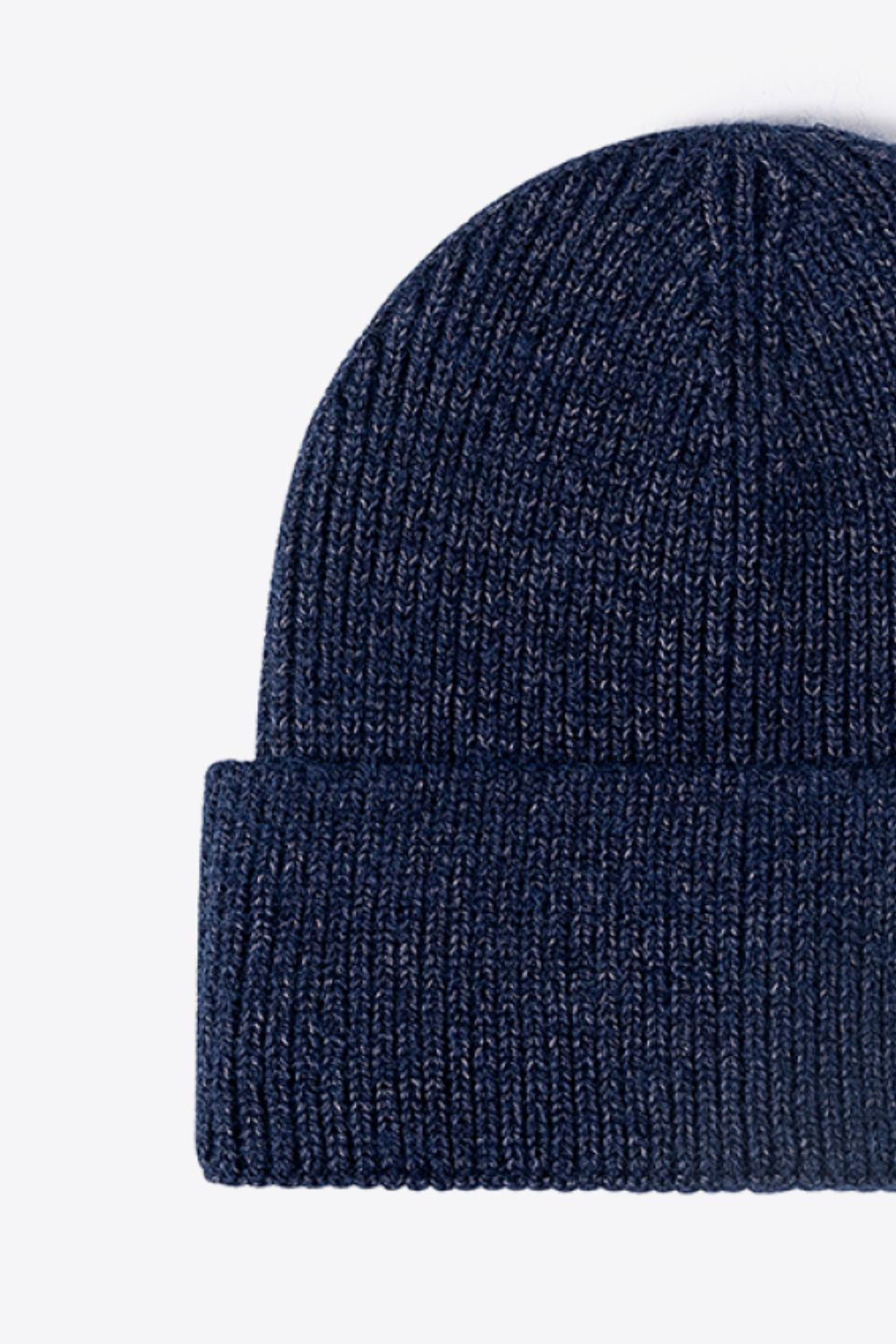 AHTC - Letter N Patch Cuffed Knit Beanie