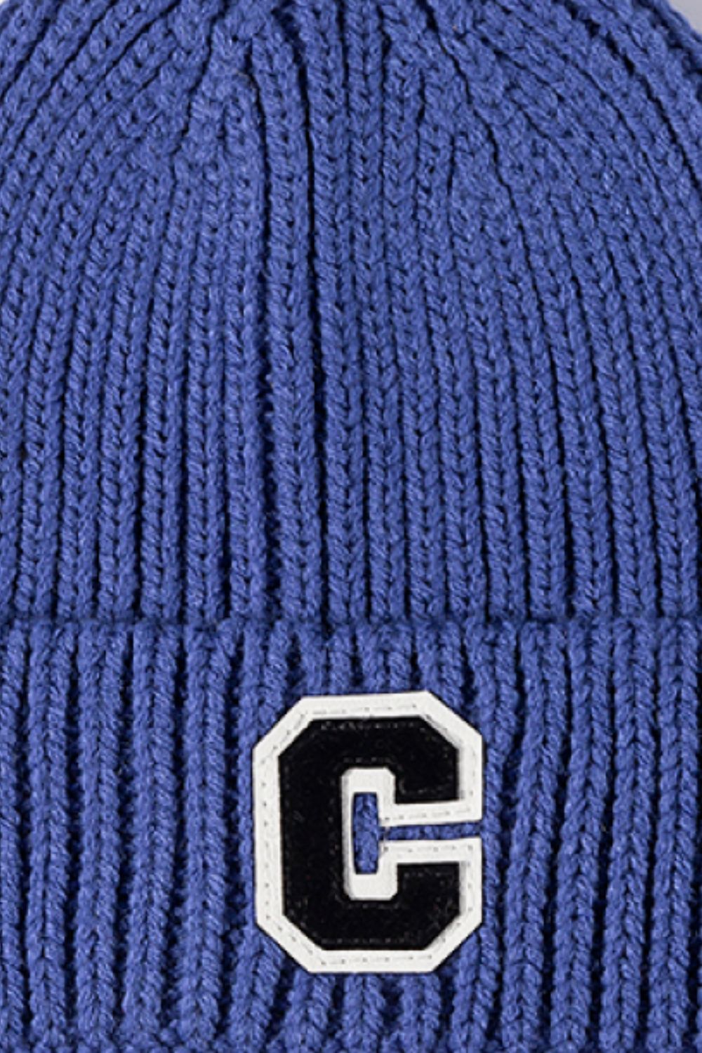 AHTC - Letter C Patch Cuffed Beanie