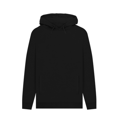 Black Printed Hoody