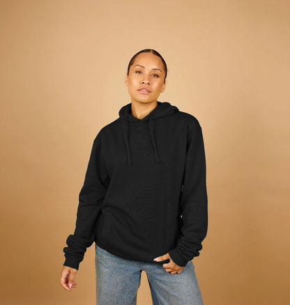 AHTC - All Black Pullover Hoodie 100% Organic Cotton