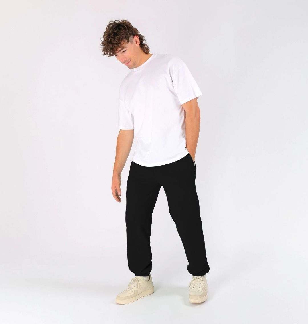 AHTC - All Black Joggers 100% Organic Cotton