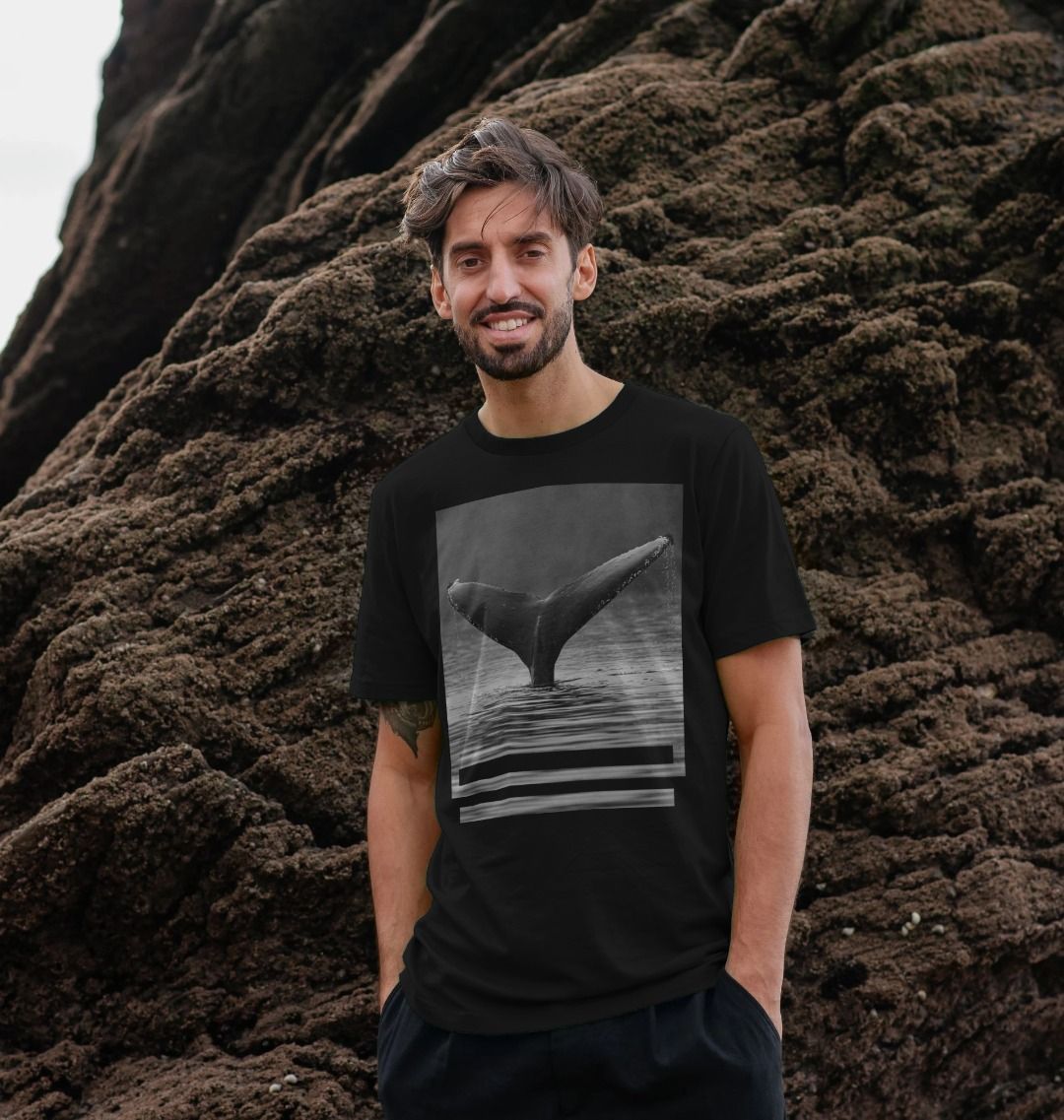 AHTC - Whale 100% Organic Cotton T-Shirt